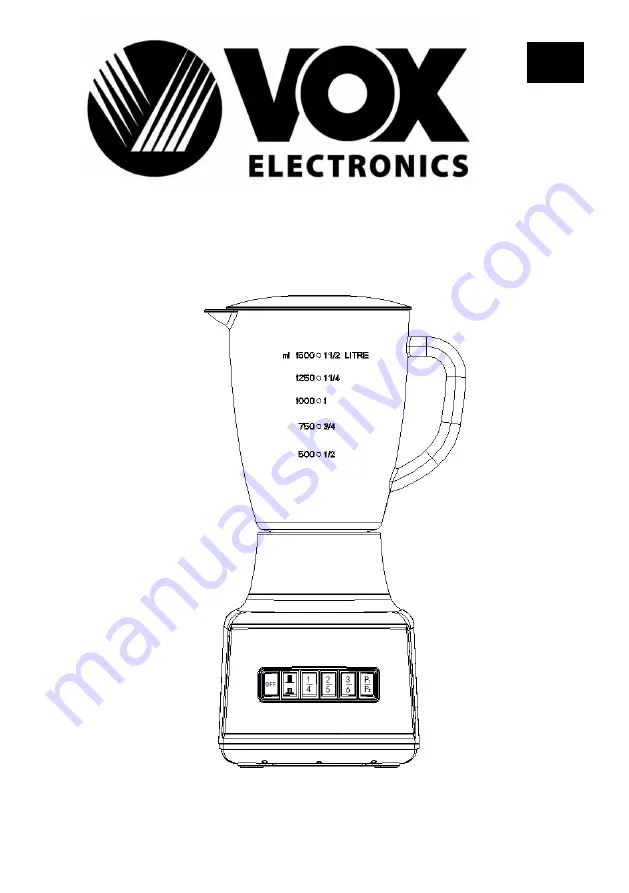 VOX electronics TM-1056 Operating Instructions Manual Download Page 31