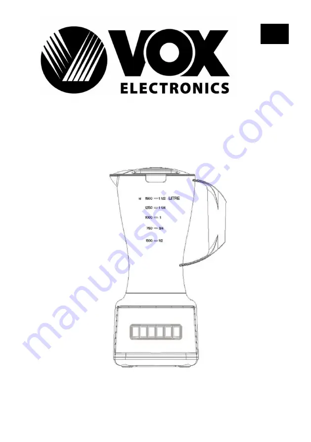 VOX electronics TM-1057 Скачать руководство пользователя страница 25