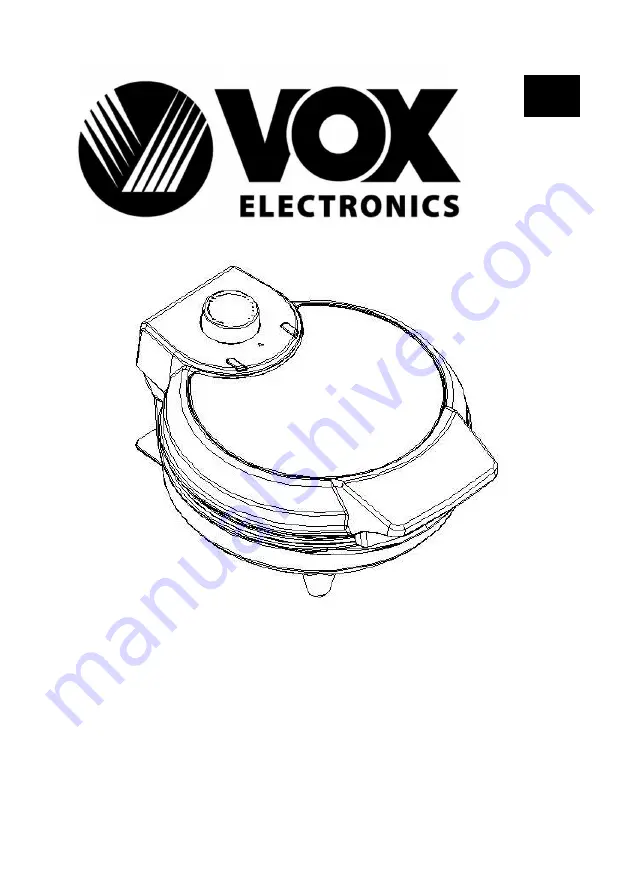 VOX electronics WF 258 Скачать руководство пользователя страница 14