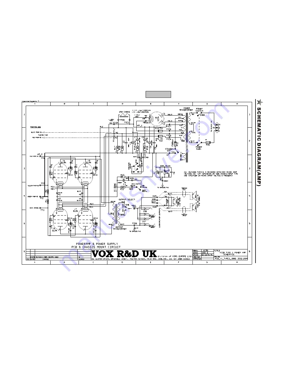 Vox AC30CC2 Скачать руководство пользователя страница 7