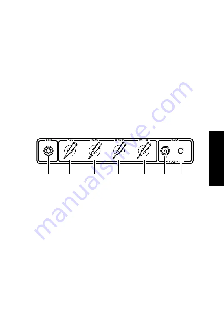 Vox AC4C1-MINI Owner'S Manual Download Page 9