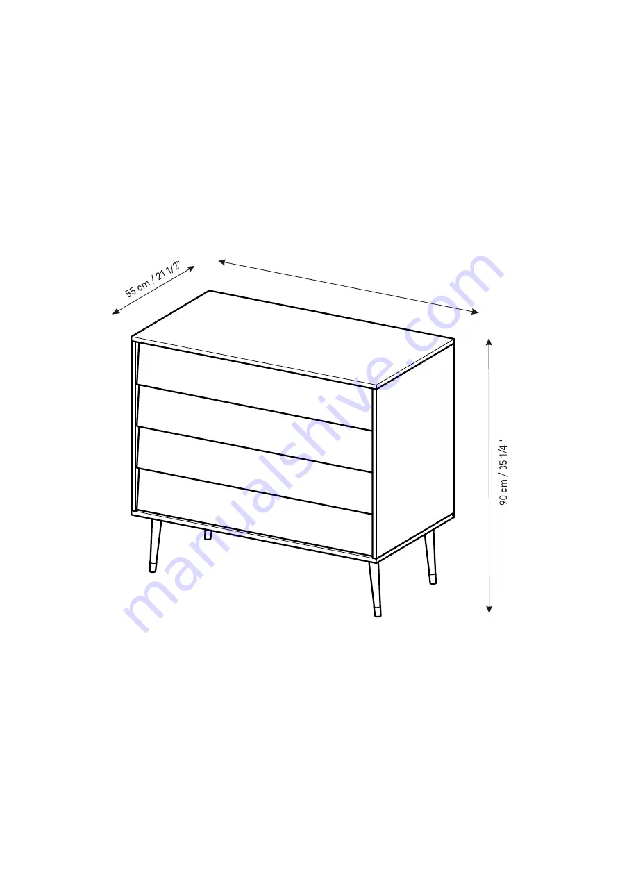 Vox Bosque Dresser Compactum 4020662 001 Скачать руководство пользователя страница 1