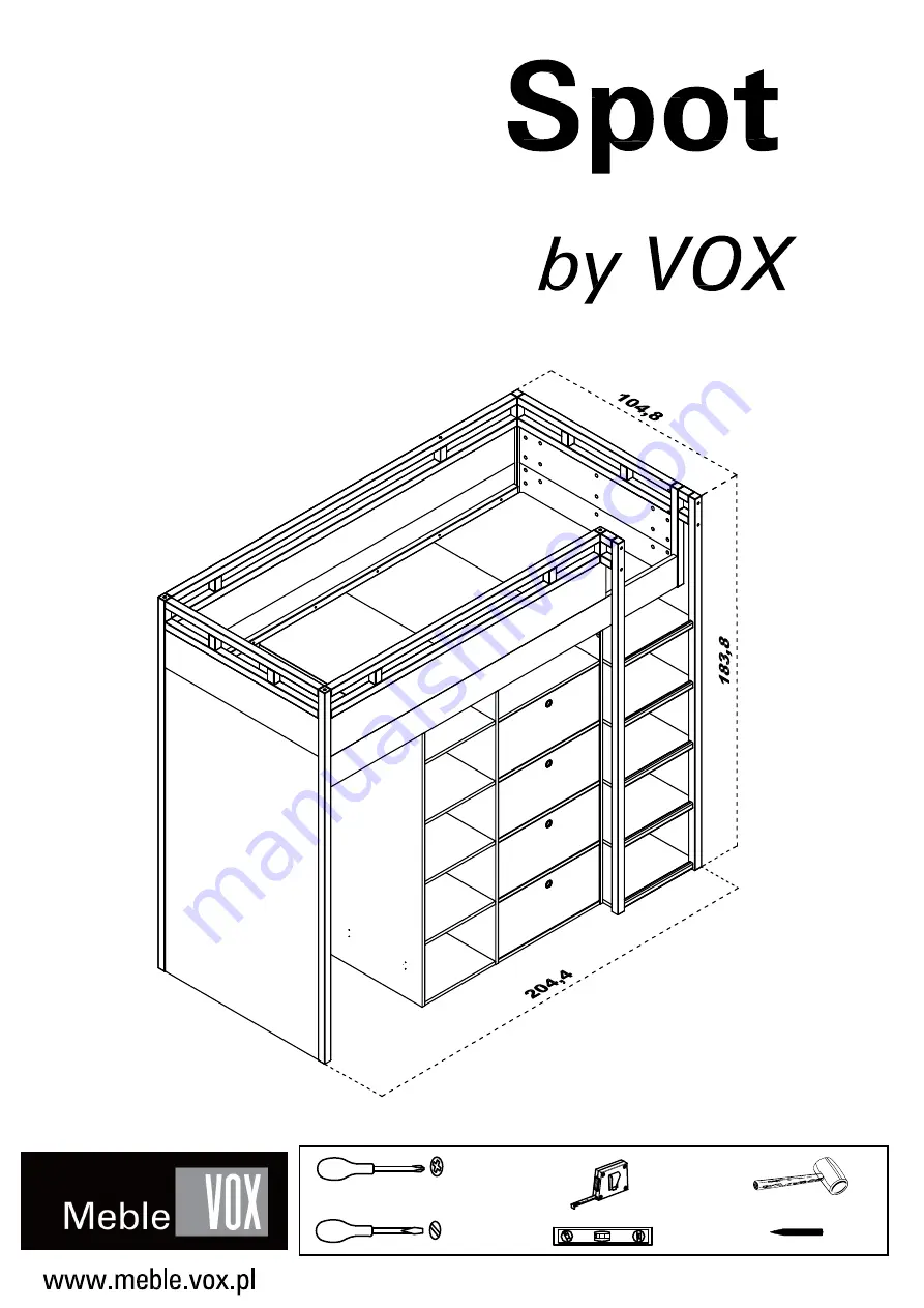 Vox Spot 4013206 Manual Download Page 1