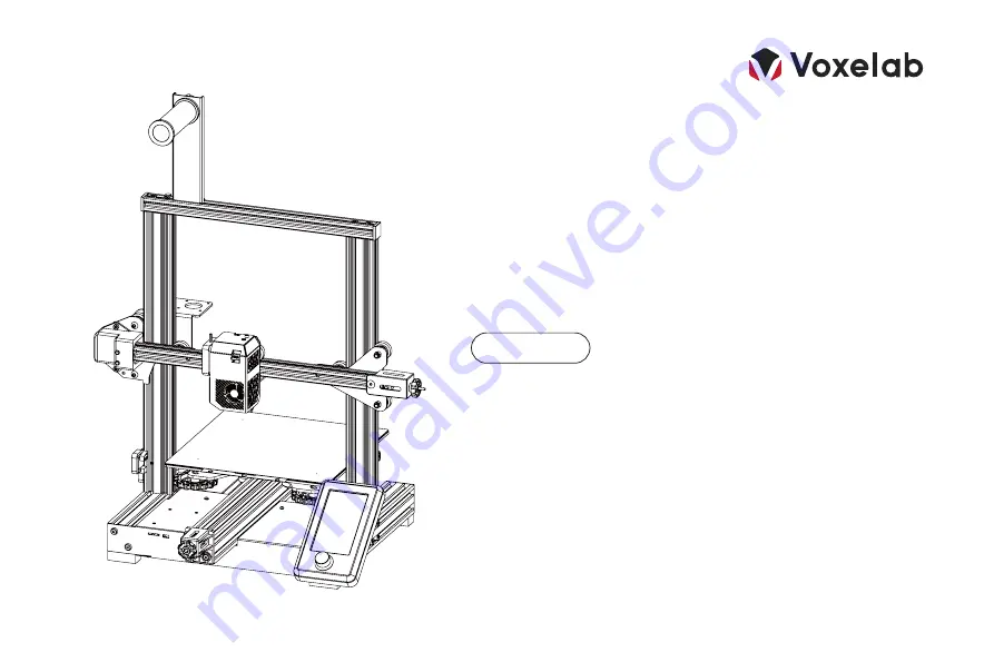 Voxelab Aquila S2 User Manual Download Page 1