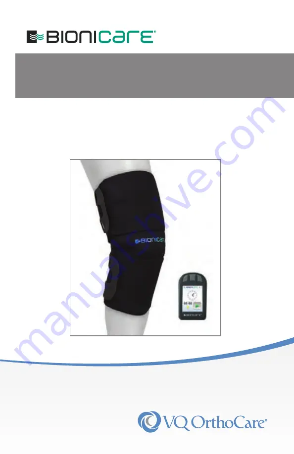 VQ OrthoCare BIONICARE KNEE SYSTEM Скачать руководство пользователя страница 1