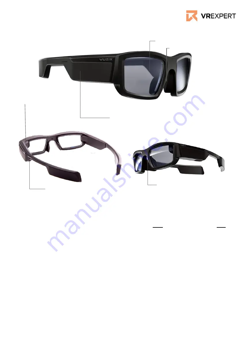 VR Expert Vuzix Blade Quick Start Manual Download Page 2