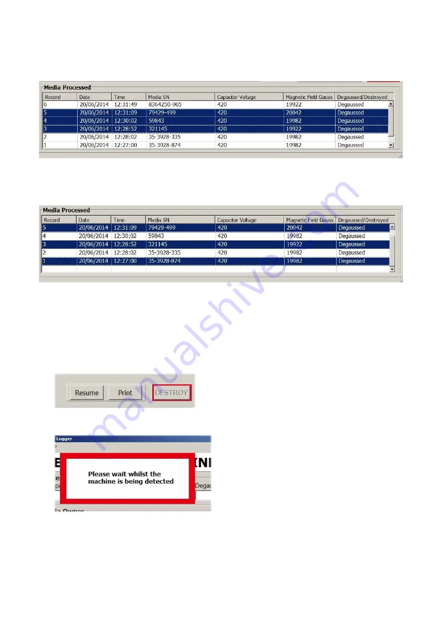 VS DATAGAUSS LG ZZ201207 Manual Download Page 18