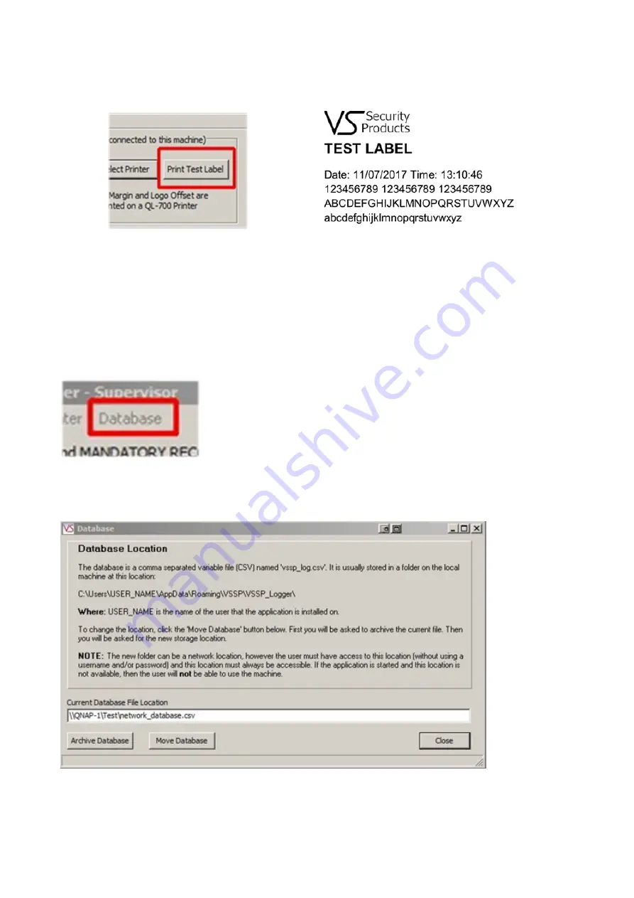 VS DATAGAUSS MAX-LG ZZ201240 Operating Manual Download Page 23