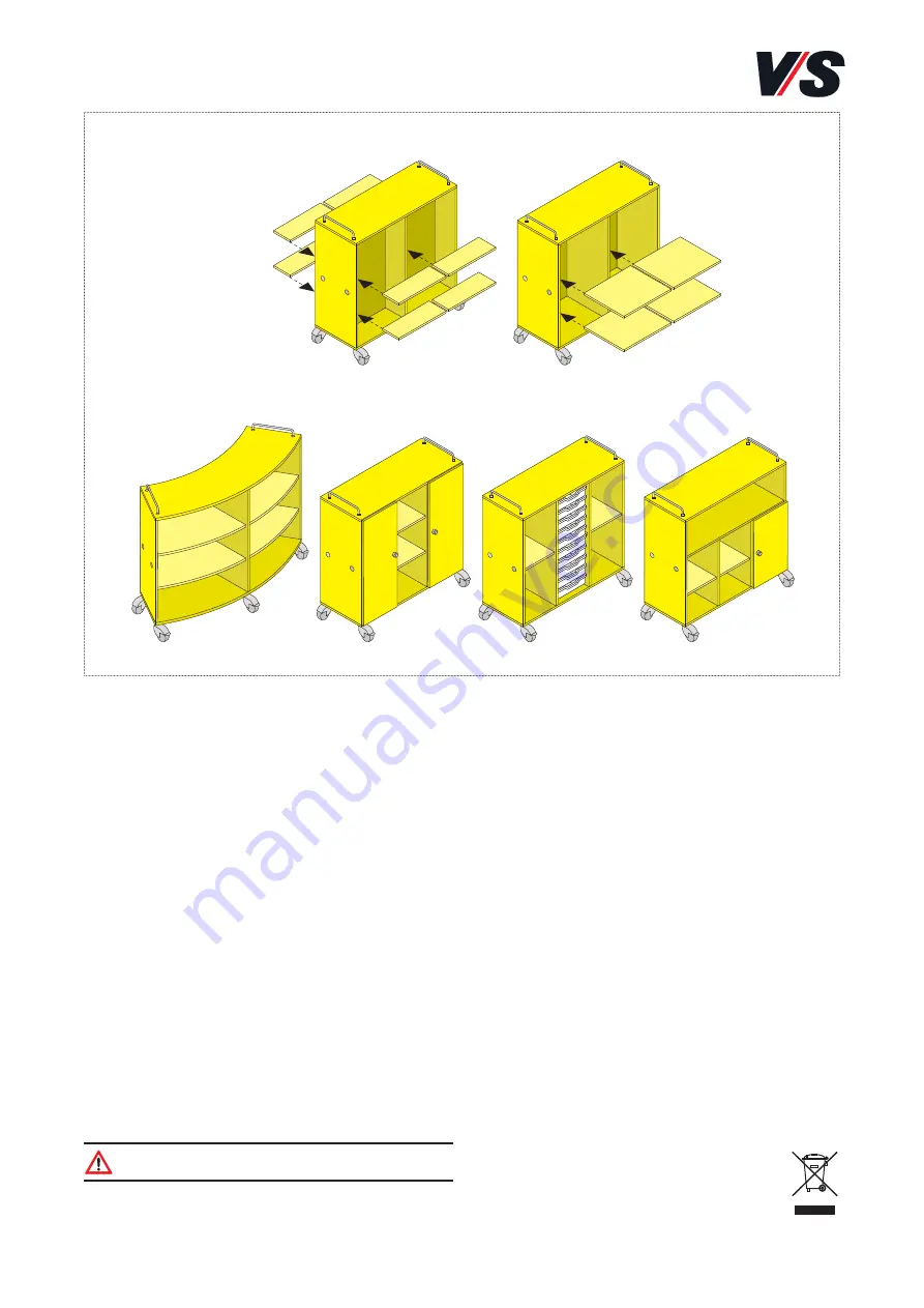 VS Shift+ Landscape Cabinet modules Скачать руководство пользователя страница 1