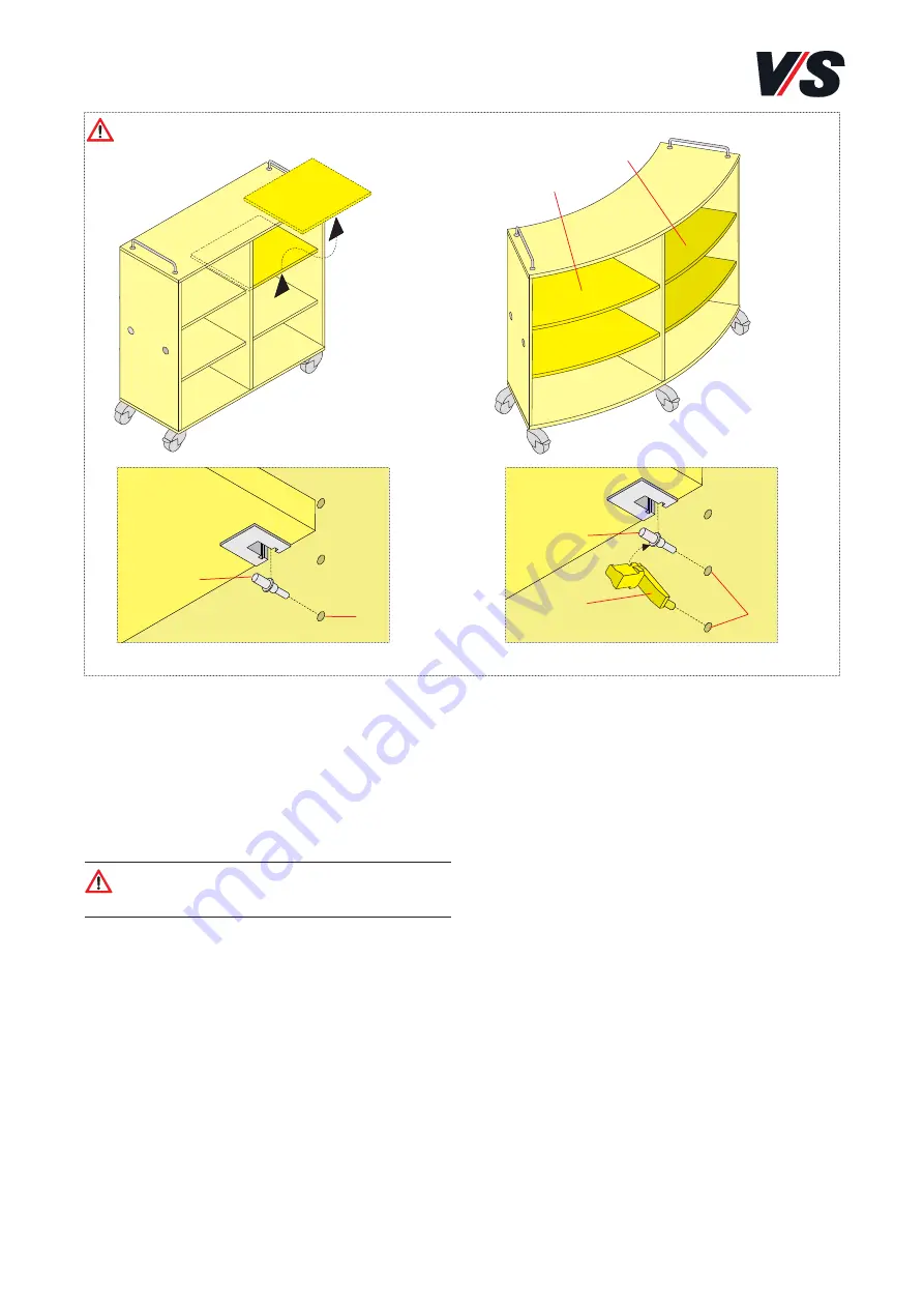 VS Shift+ Landscape Cabinet modules Manual Download Page 7