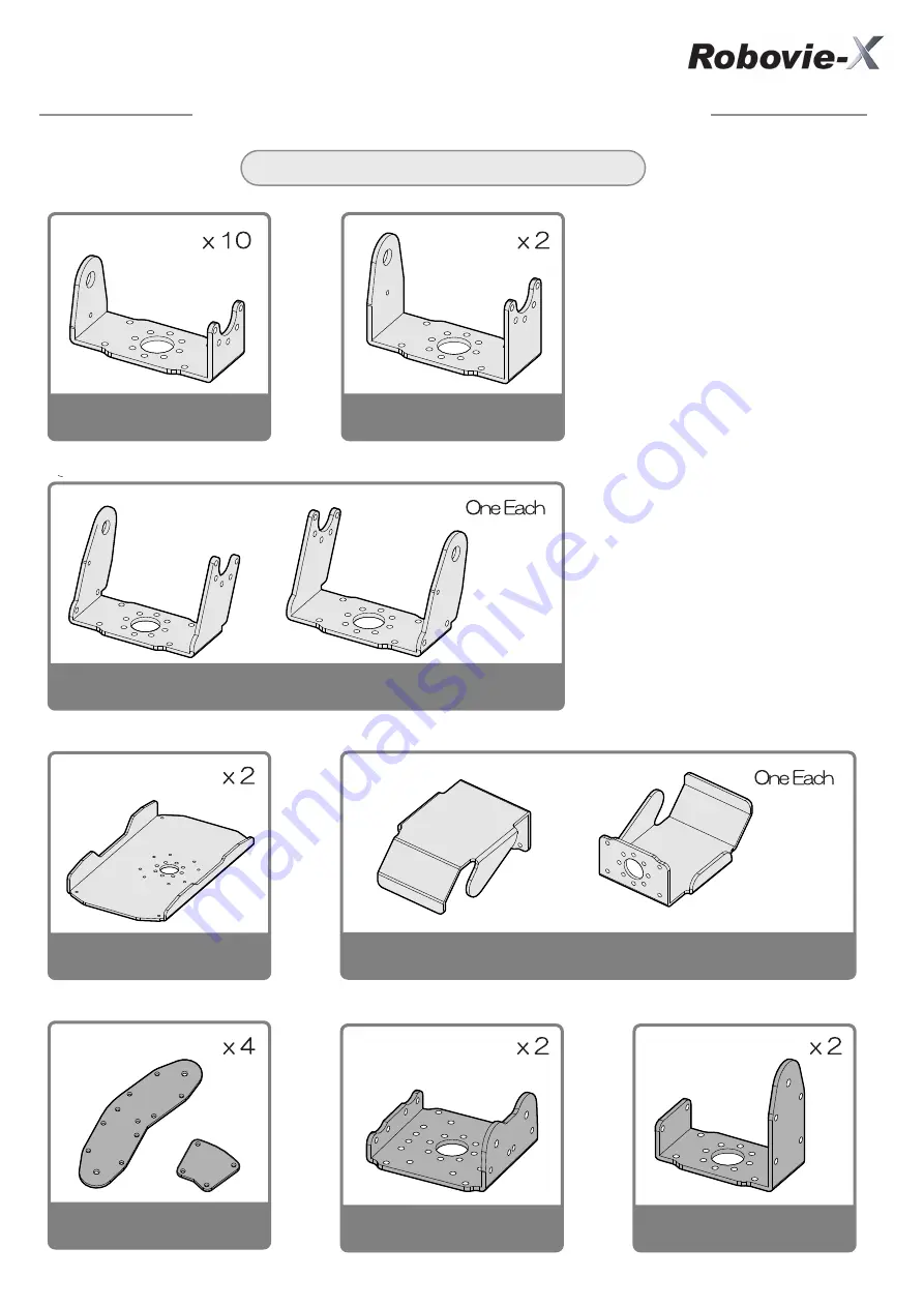 Vstone Robovie-X Assembly Manual Download Page 7