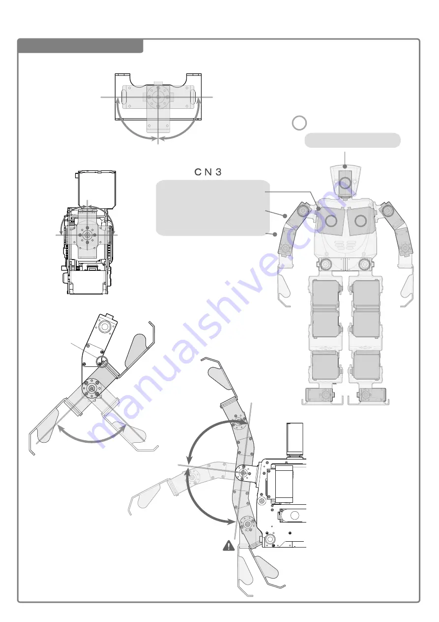 Vstone Robovie-X Assembly Manual Download Page 55