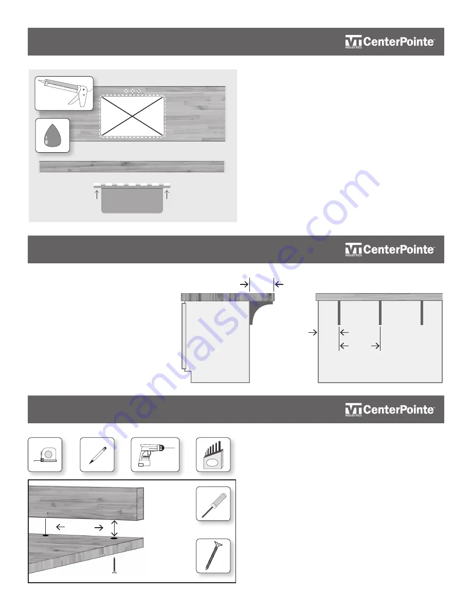 VT CenterPointe Installation Manual Download Page 4