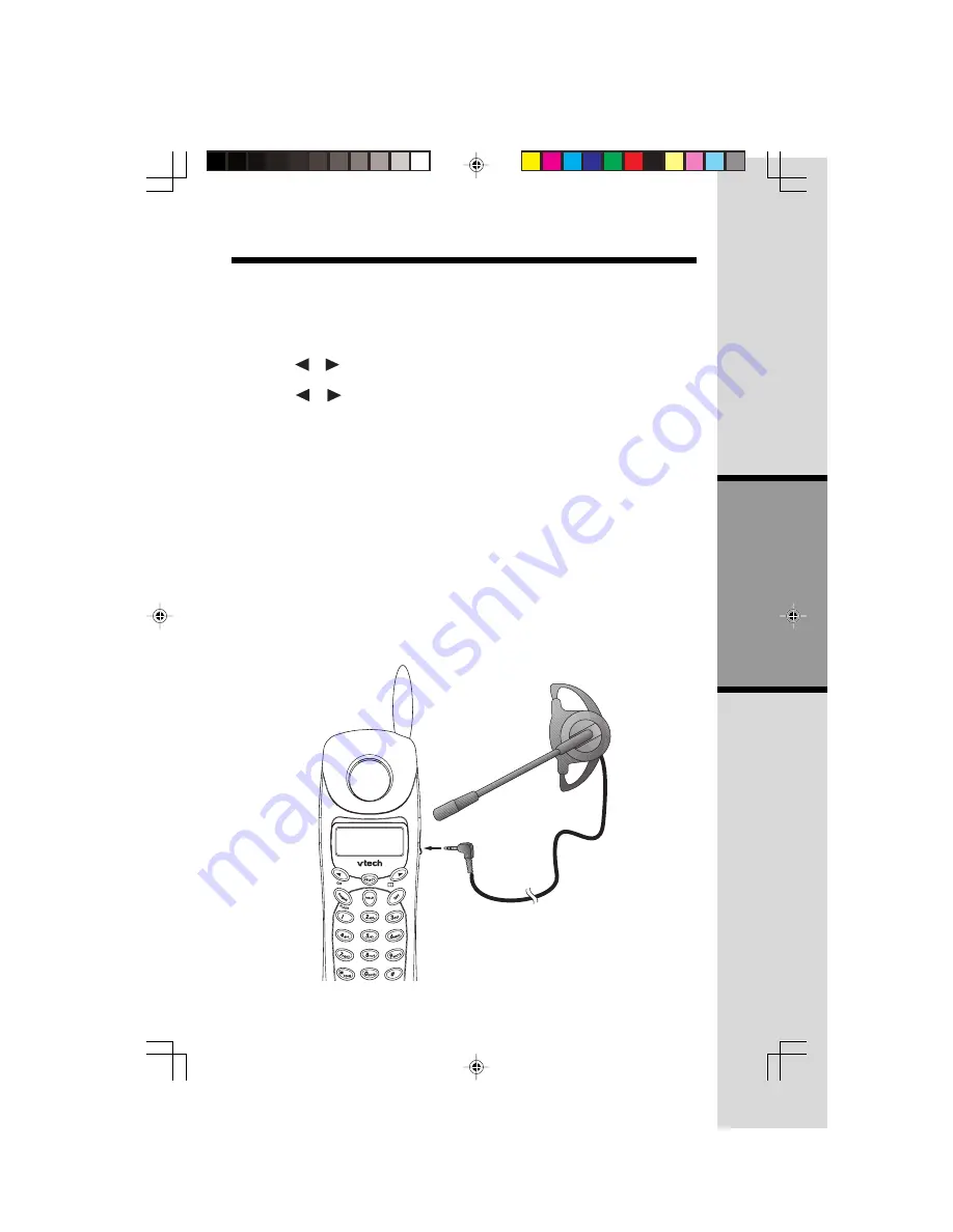 VTech 2528 - VT Cordless Phone User Manual Download Page 11