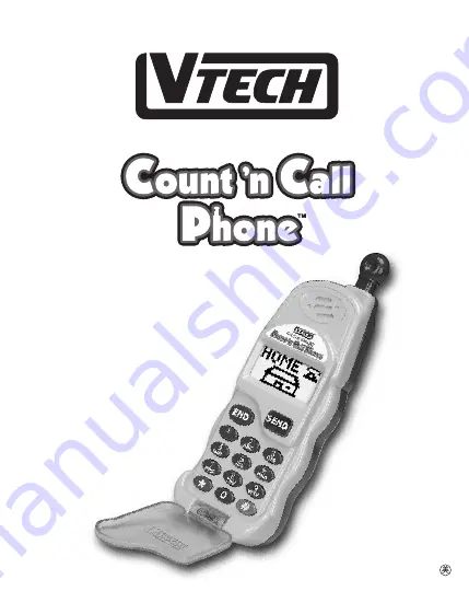 VTech 80-056000 - Baby Call Count Phone User Manual Download Page 1