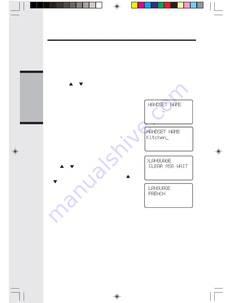 VTech 80-6111-00 - AT&T E5811 - 5.8 GHz Cordless Answering System User Manual Download Page 20