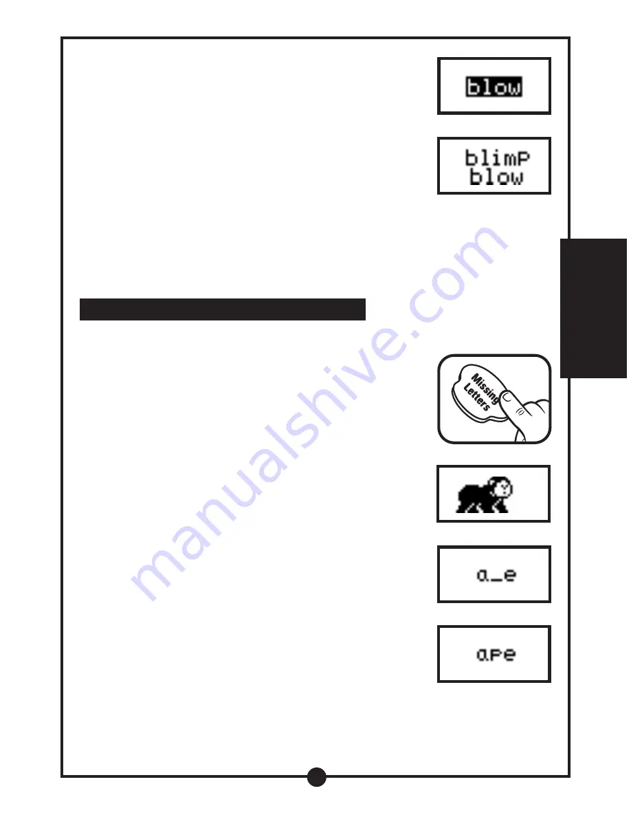 VTech Alphabert s Sonic Phonics User Manual Download Page 9