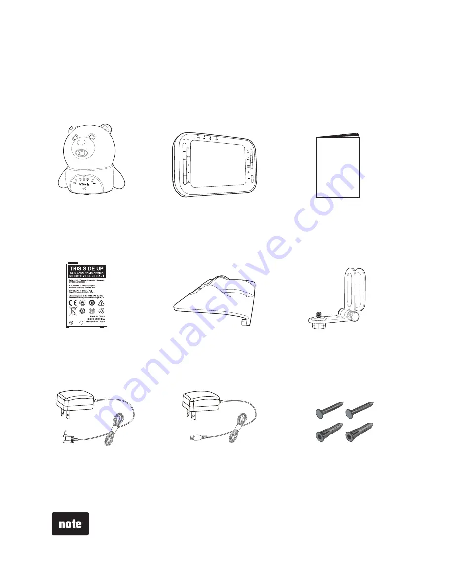 VTech BM4000-BEAR User Manual Download Page 8