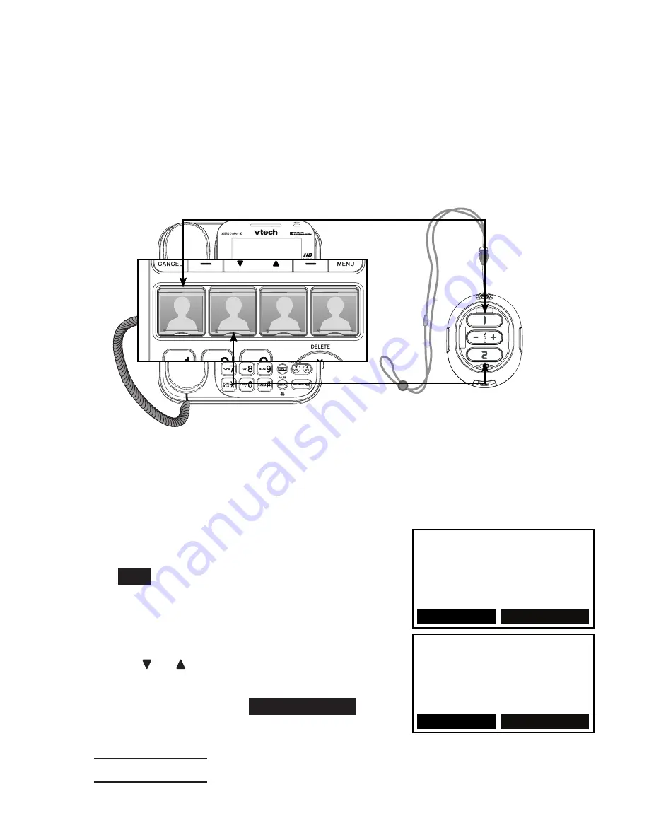 VTech CareLine SN1196 User Manual Download Page 34