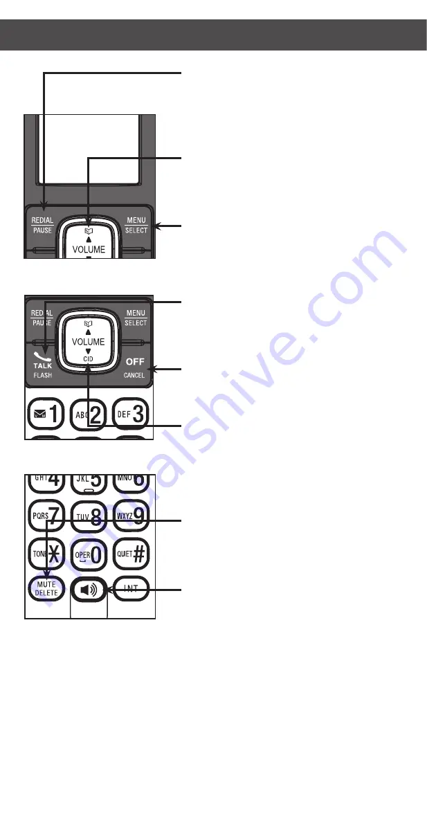 VTech CS6758-3 Скачать руководство пользователя страница 7