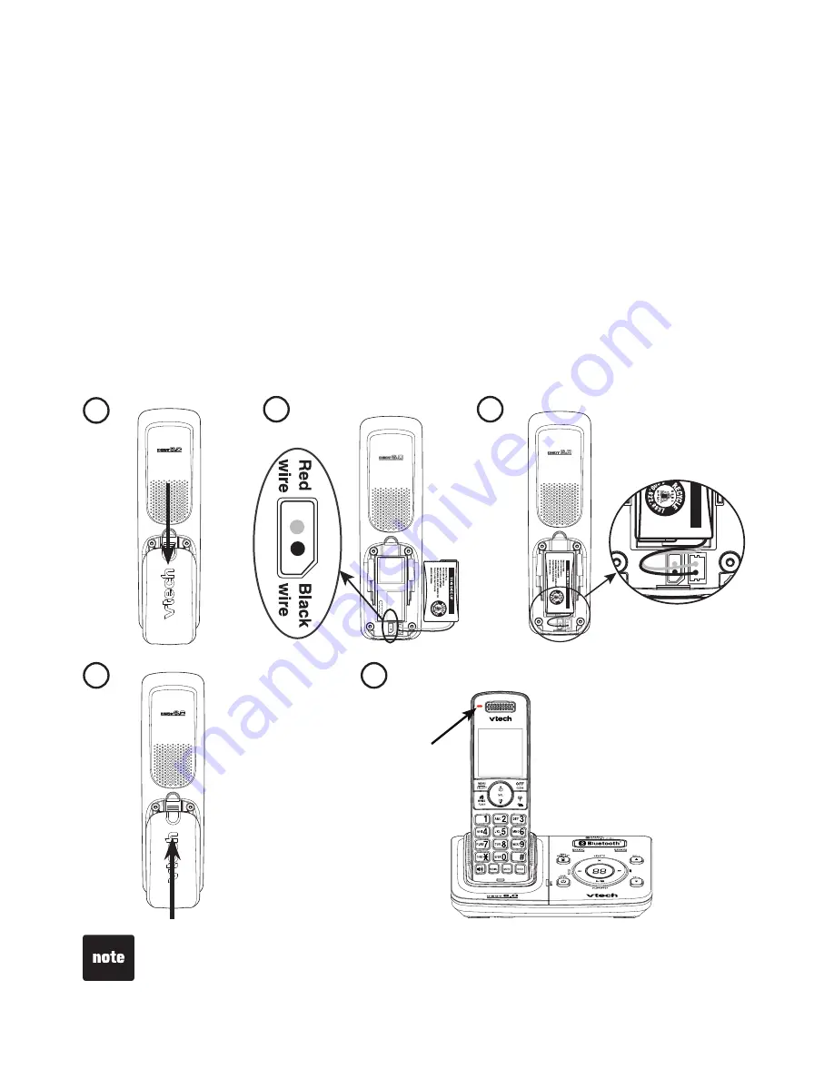 VTech DS6301 - Dect 6.0 Cordless Phone User Manual Download Page 5