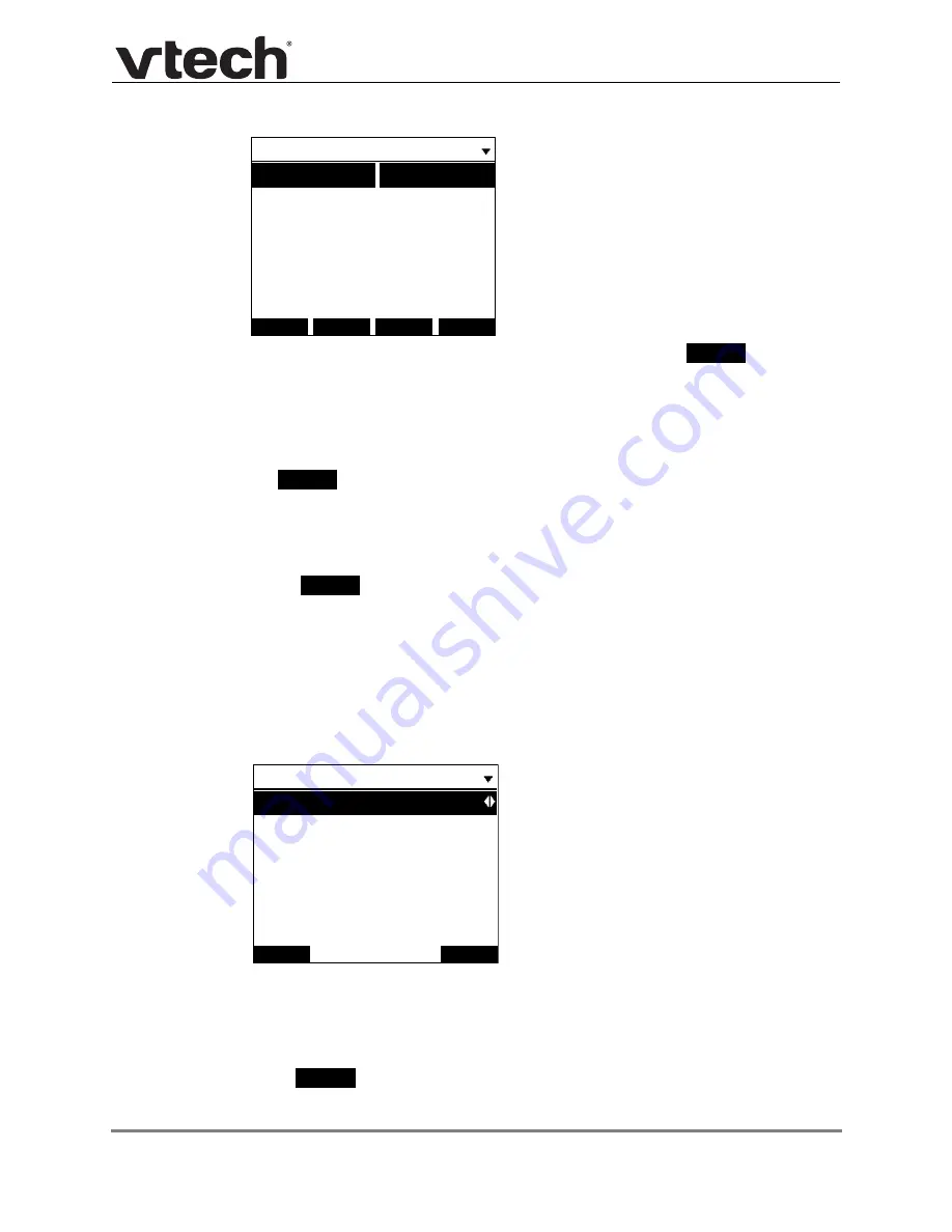 VTech ErisTerminal SIP Deskset VSP736 Administrator And Provisioning Manual Download Page 35