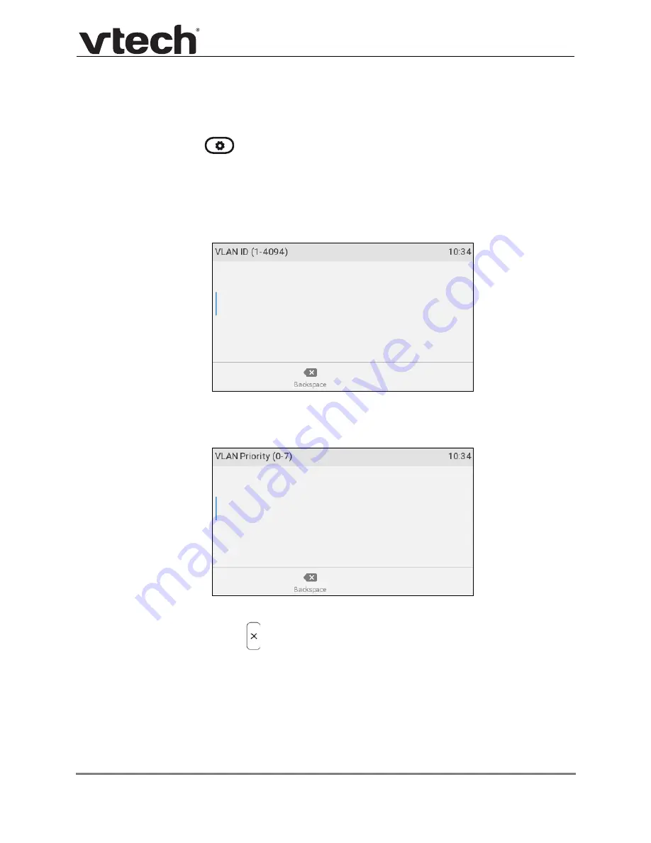 VTech ET685 Administrator And Provisioning Manual Download Page 69