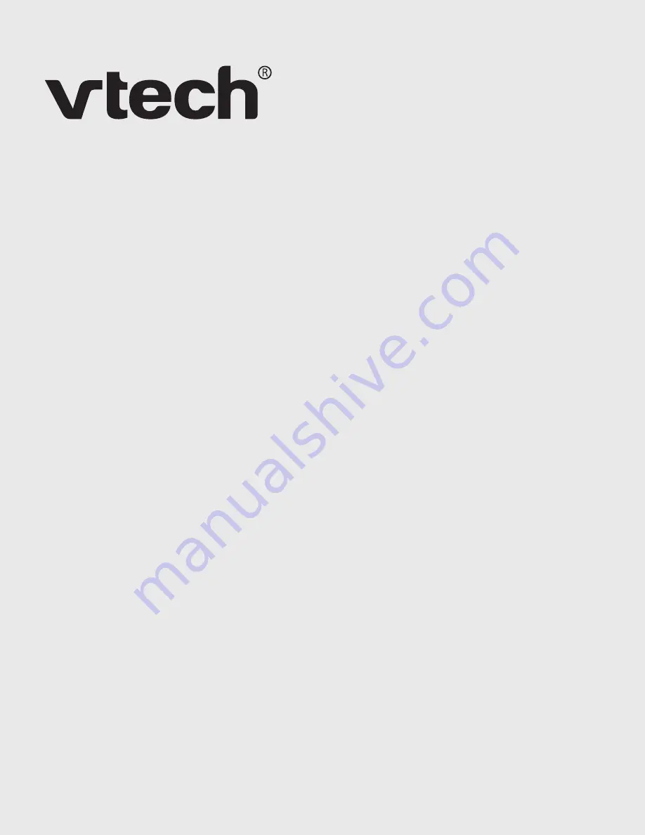 VTech HSH801 User Manual Download Page 1