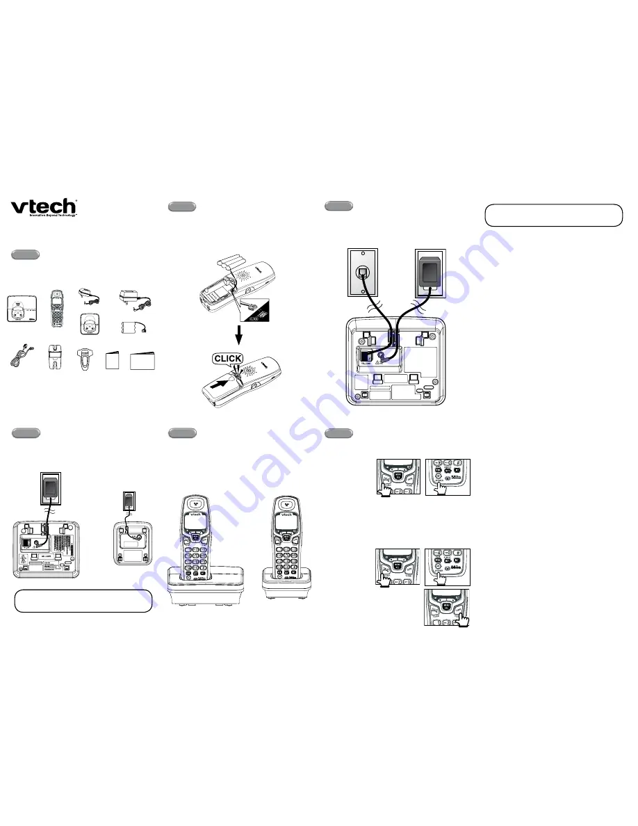 VTech i6735 Скачать руководство пользователя страница 1