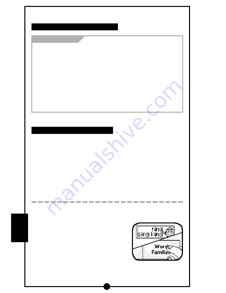 VTech Phonics Reading Center Parent'S Manual To Using Download Page 24