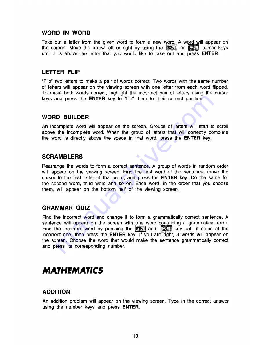 VTech Precomputer Power PAD Course Information Download Page 12