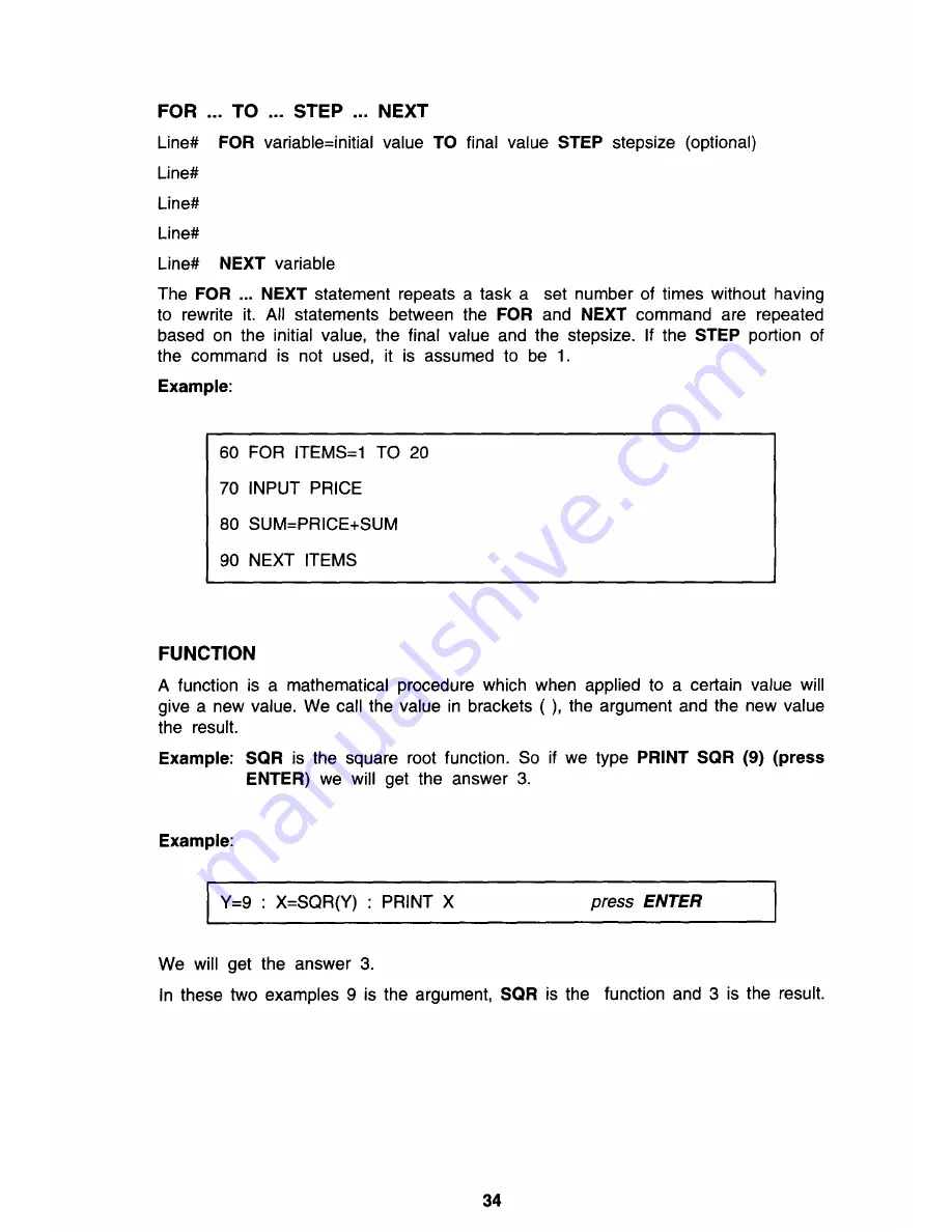 VTech Precomputer Power PAD Course Information Download Page 36