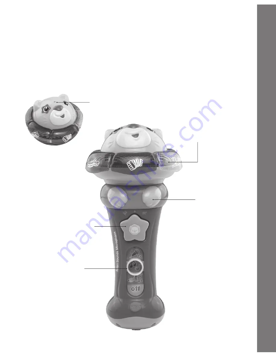 VTech Safari Sounds Microphone User Manual Download Page 3