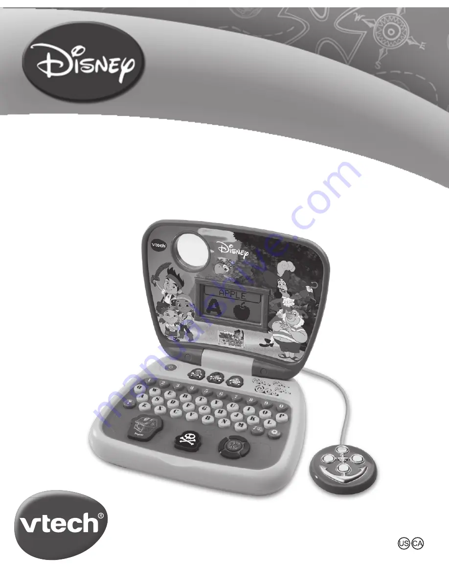 VTech Treasure Hunt Learning Laptop User Manual Download Page 1