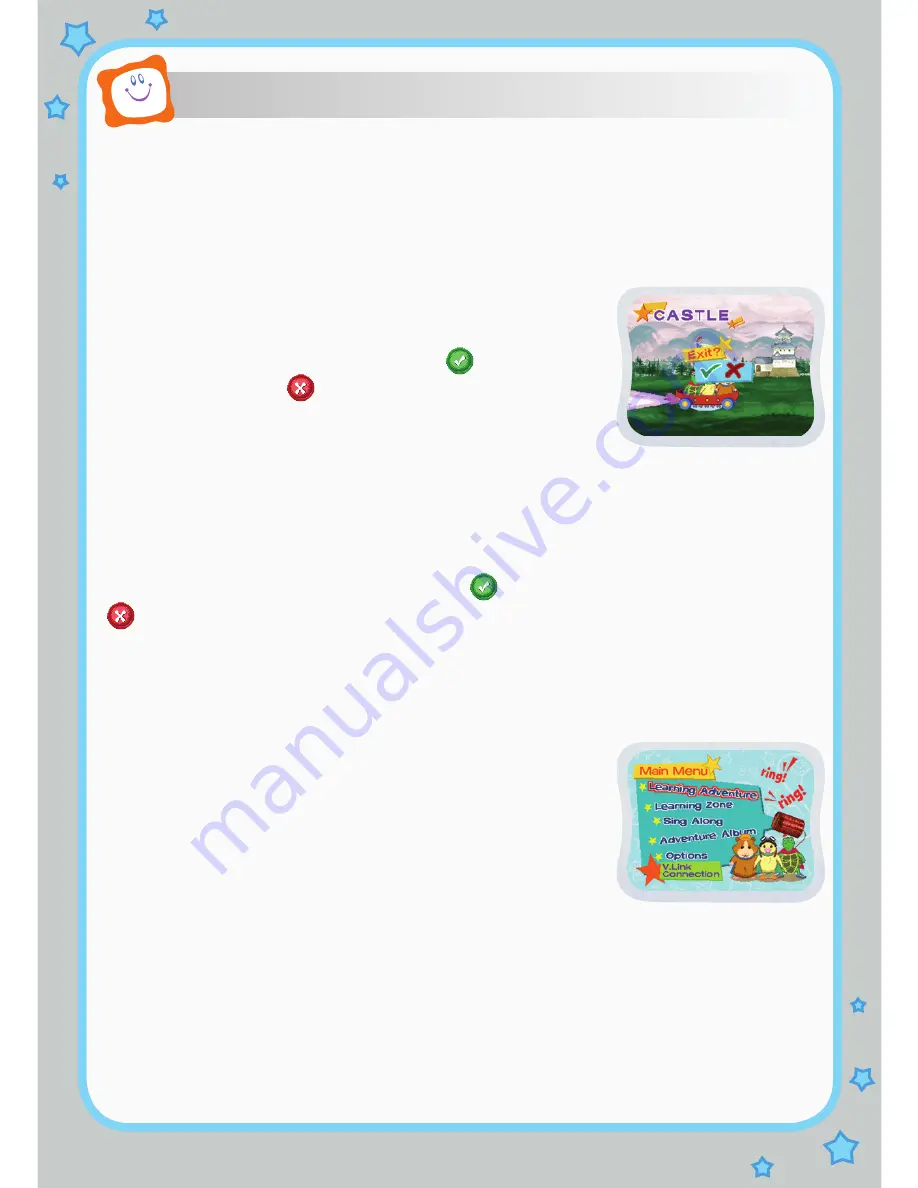 VTech V.Smile Motion: Wonder Pets-Save the Animals User Manual Download Page 6