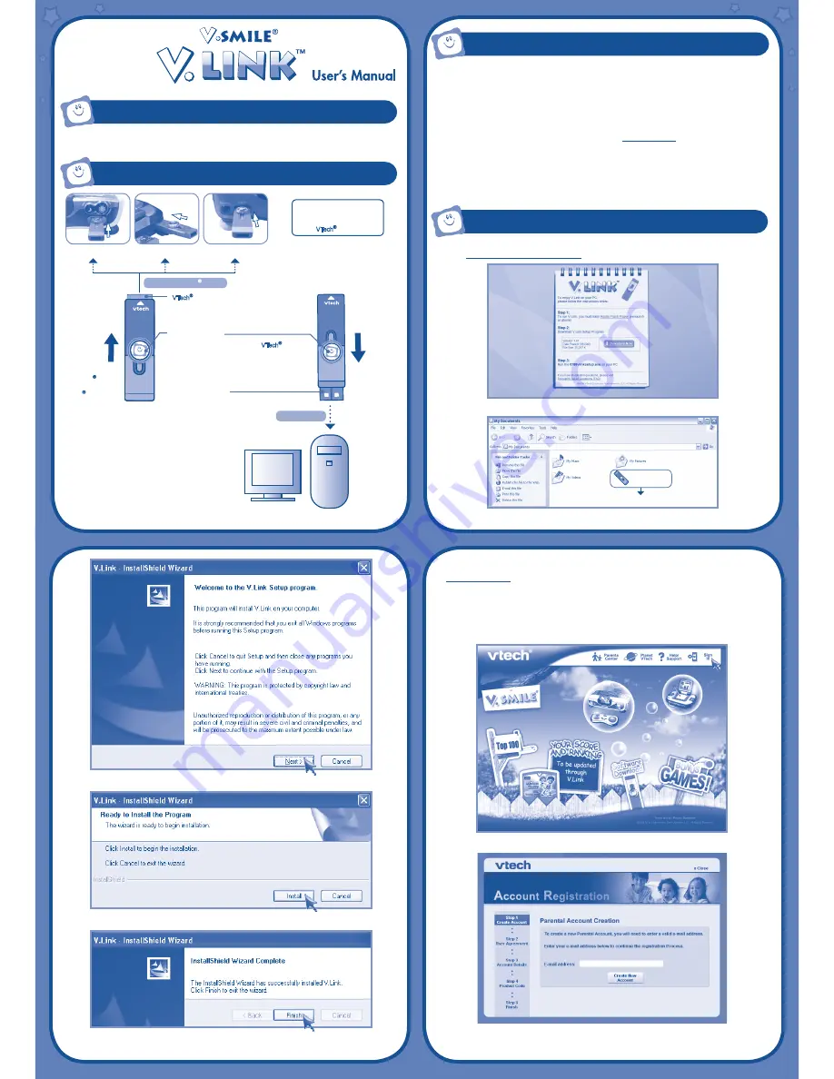 VTech V.Smile V-Link User Manual Download Page 1