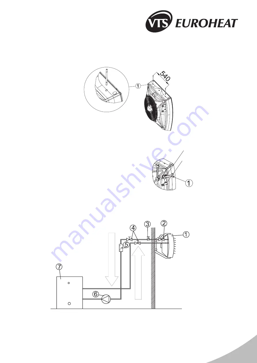 VTS  Euroheat VOLCANO Series Technical Documentation Manual Download Page 13