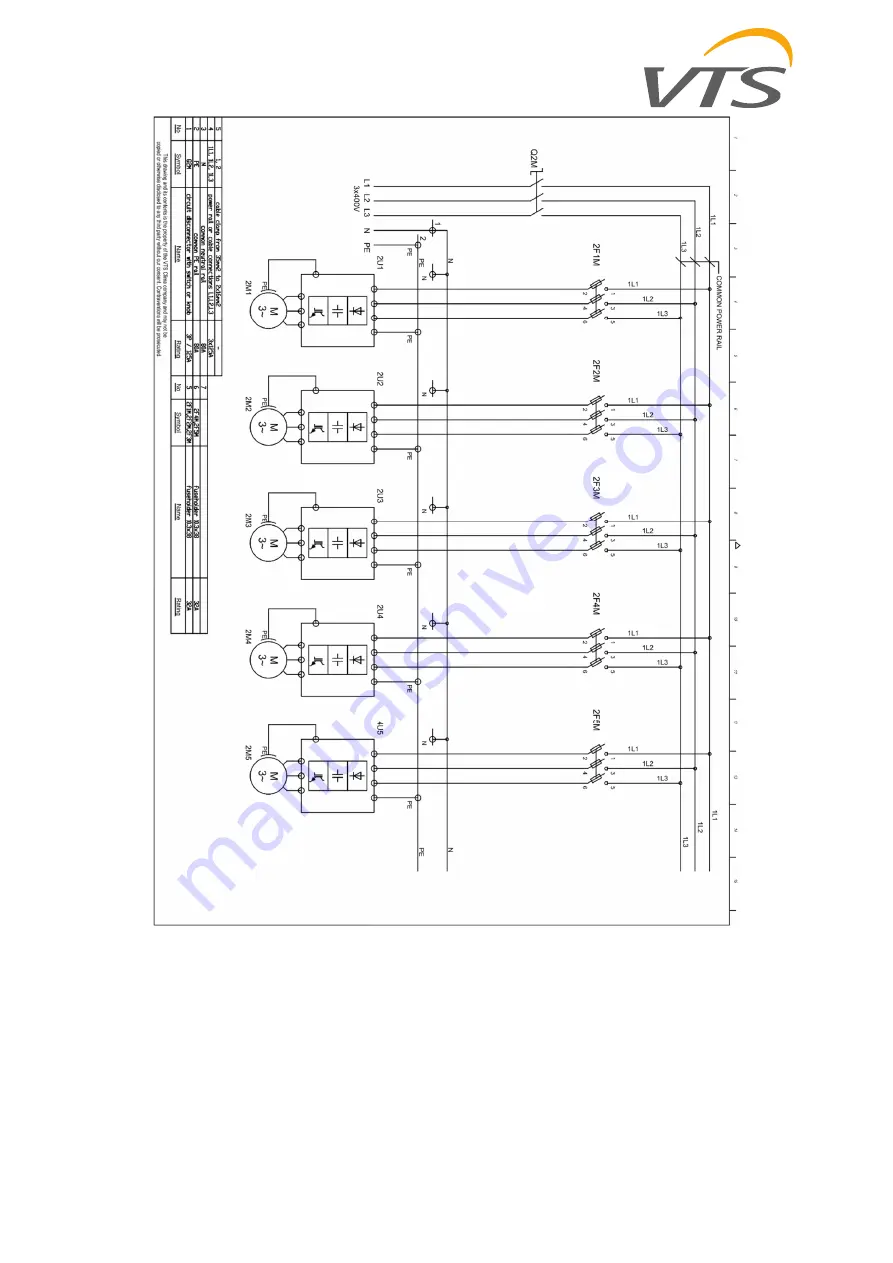 VTS Medical Systems 3x400V 1x1VFD 11kW Скачать руководство пользователя страница 23