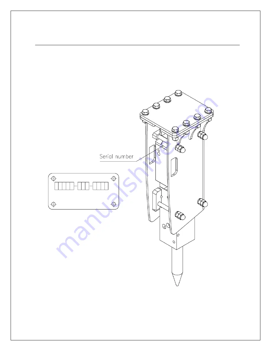 Vulcan Attachments V3GS Operation & Maintenance Manual Download Page 7