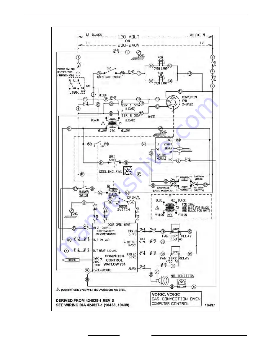 Vulcan-Hart VC4GC Service Manual Download Page 54