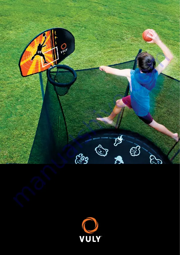 Vuly Basketball hoop Assembly Manual Download Page 1