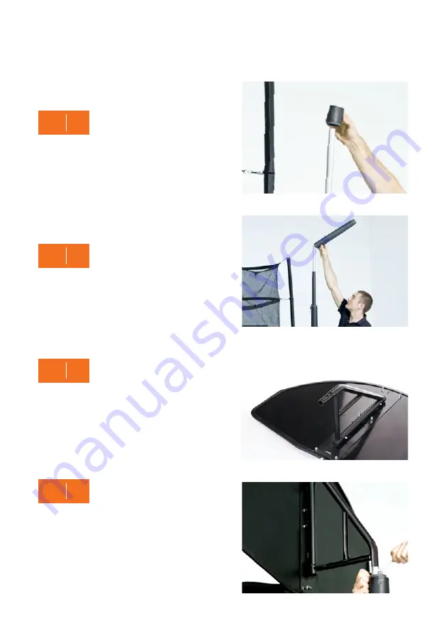 Vuly Basketball hoop Assembly Manual Download Page 10