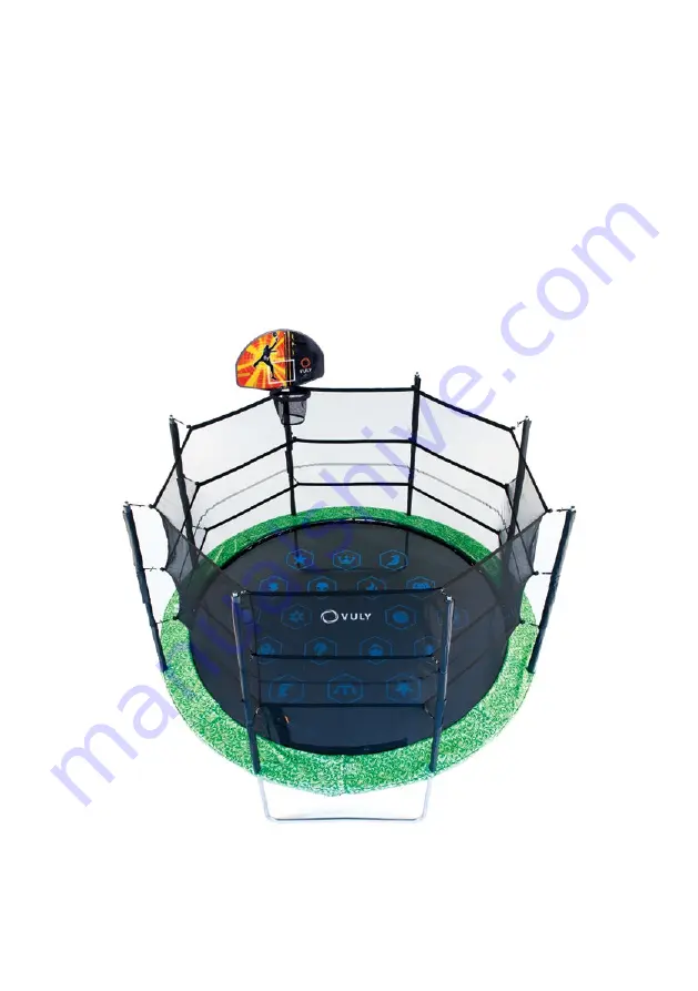 Vuly Basketball hoop Assembly Manual Download Page 11