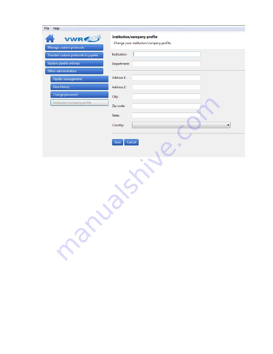 VWR International VWR 10 Instruction Manual Download Page 52