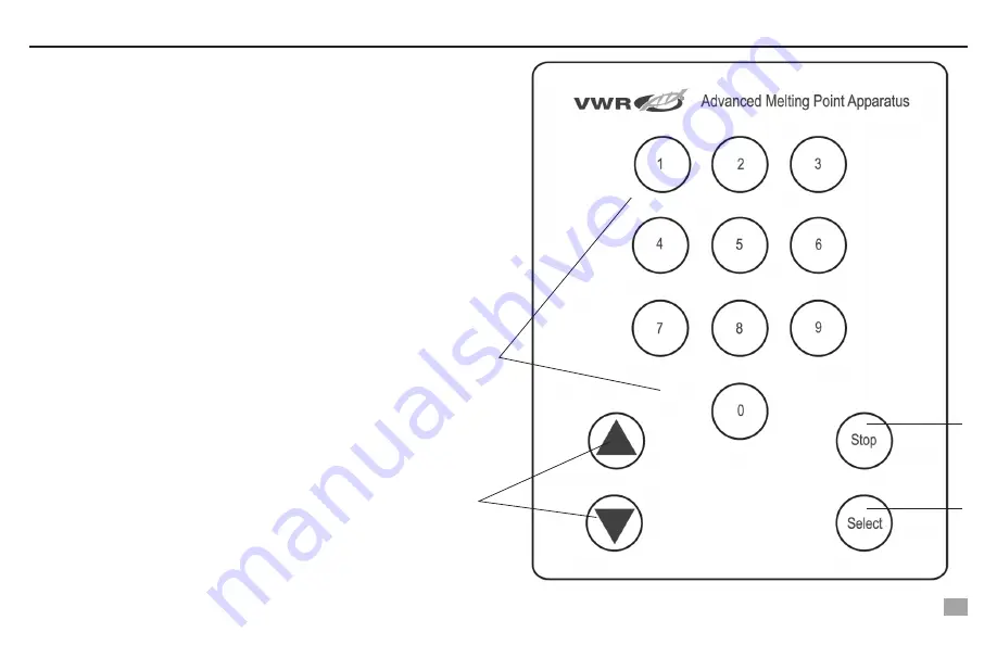 VWR Advanced Melting Point Apparatus Скачать руководство пользователя страница 10