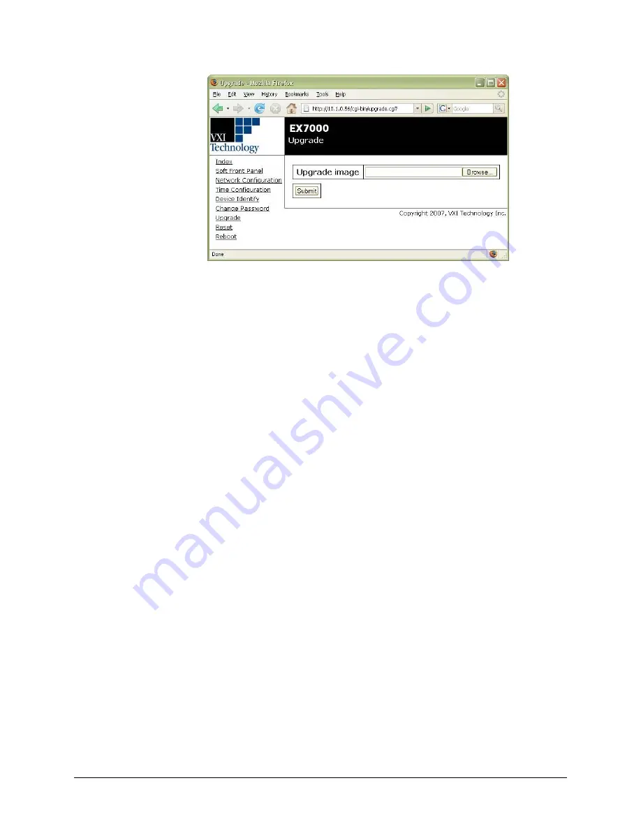 VXI EX7000 SERIES User Manual Download Page 34