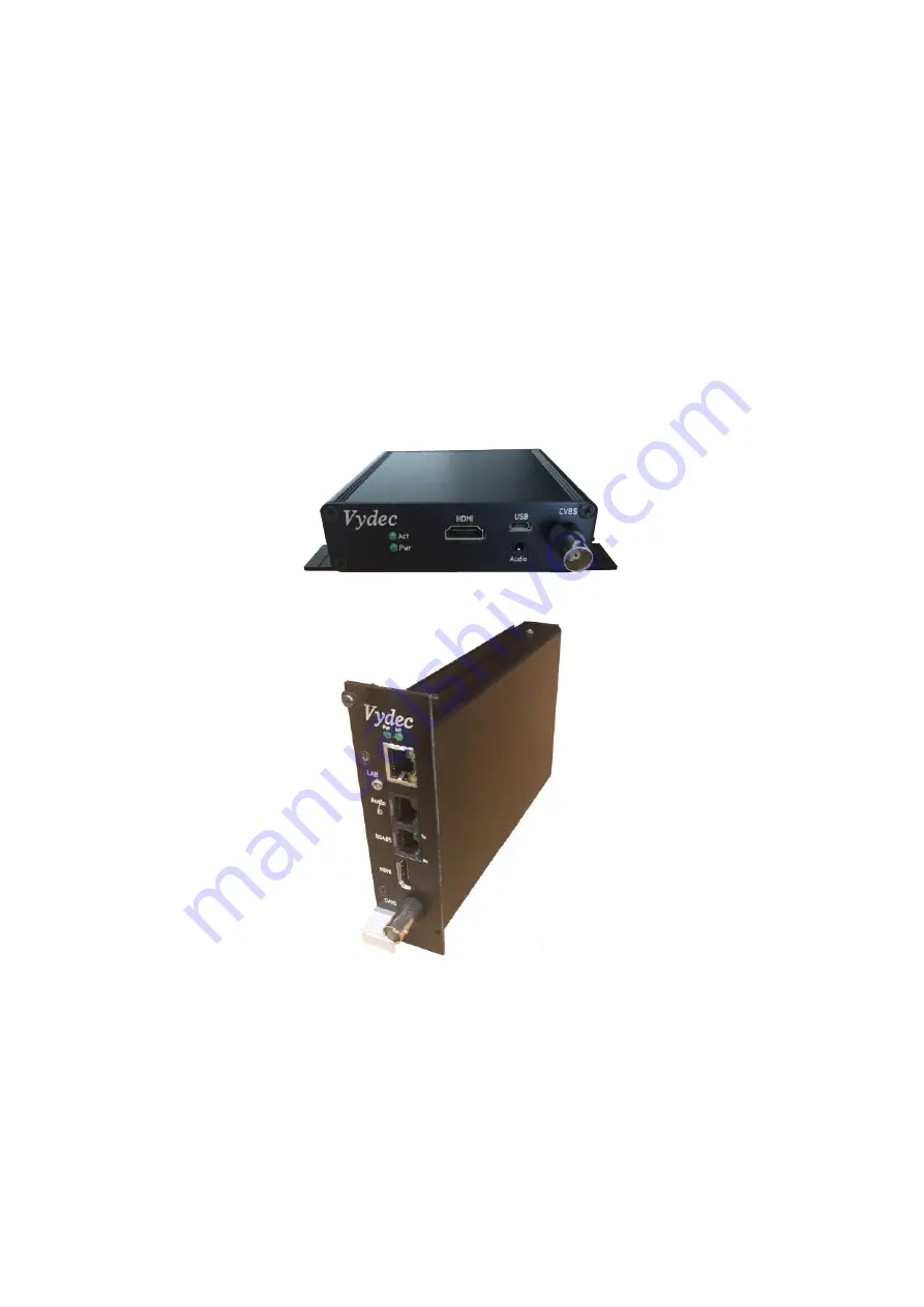 Vydec VY 3300/0 Series User Manual Download Page 1