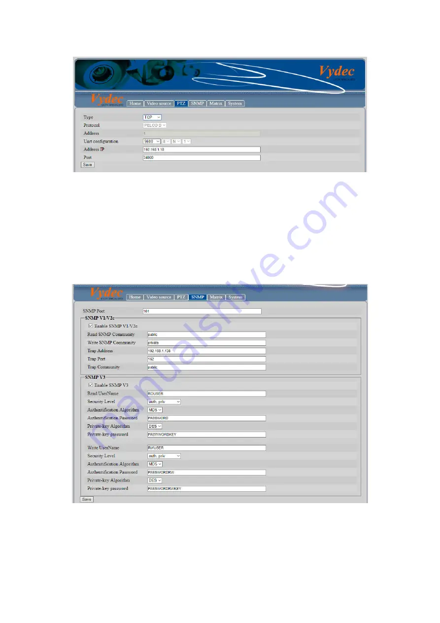 Vydec VY 3300/0 Series User Manual Download Page 20