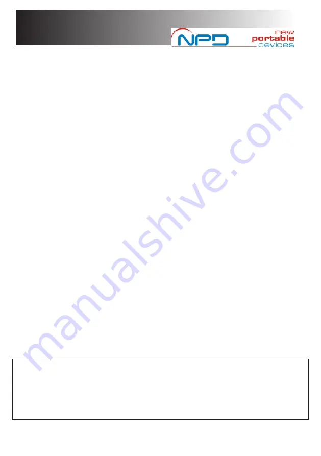 Vye mini-v S41 User Manual Download Page 1