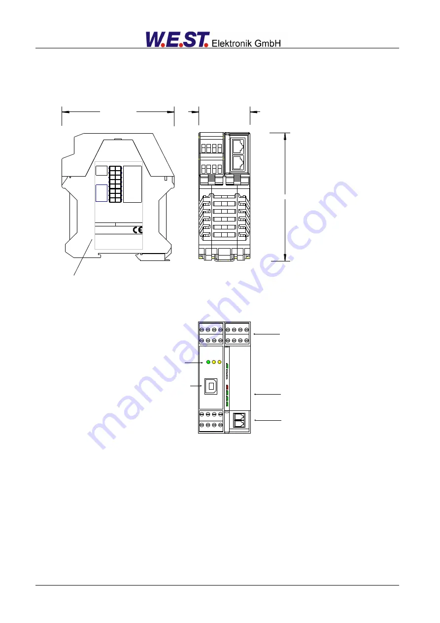 W.E.S.T. Elektronik POS-123-P-PFN Technical Documentation Manual Download Page 8